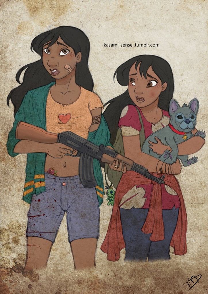 nani lilo and stitch merida brave