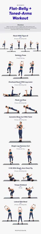 Workout for tummy and arms cheap