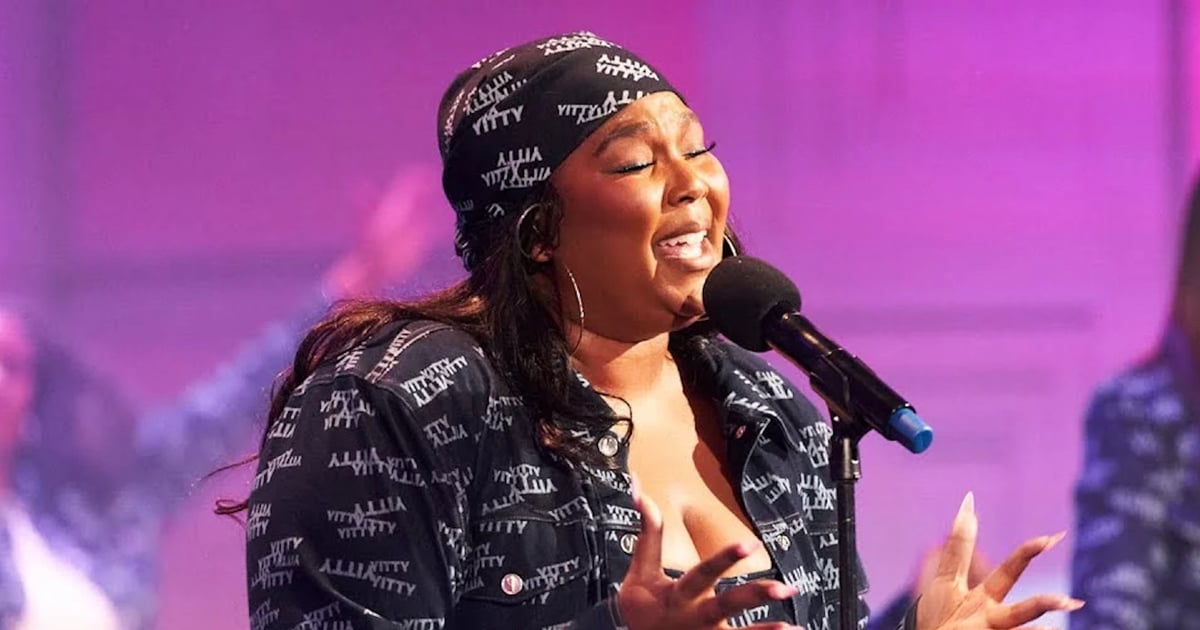 Lizzo Whips Out Her Flute For a Sultry Cover of Sam Smith’s “Unholy”