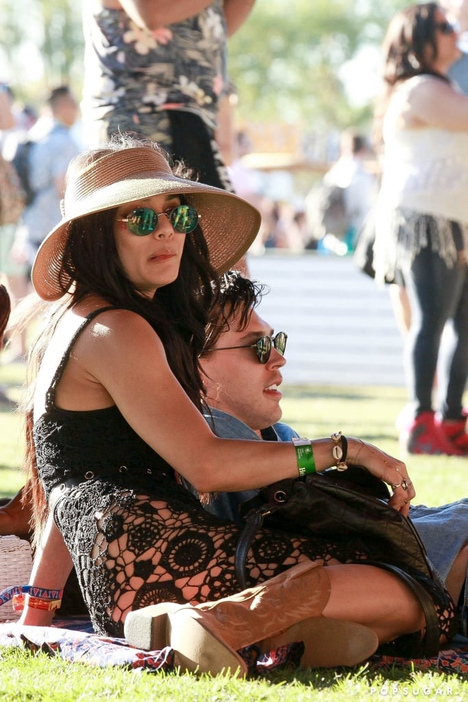 Vanessa Hudgens and Austin Butler at Coachella 2019