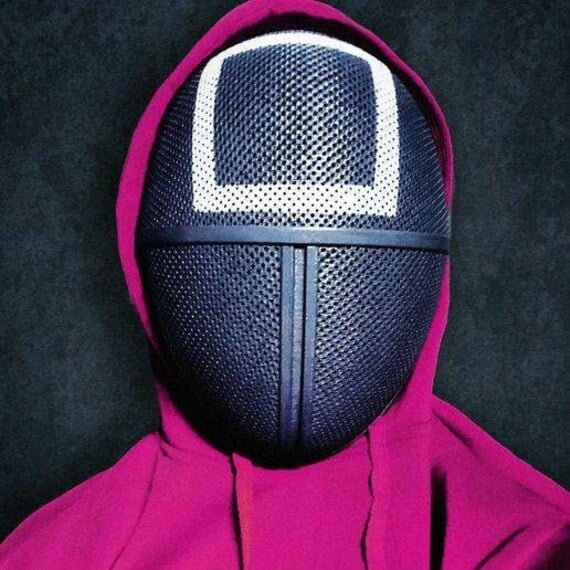 Etsy "Squid Game" Soldier Mask