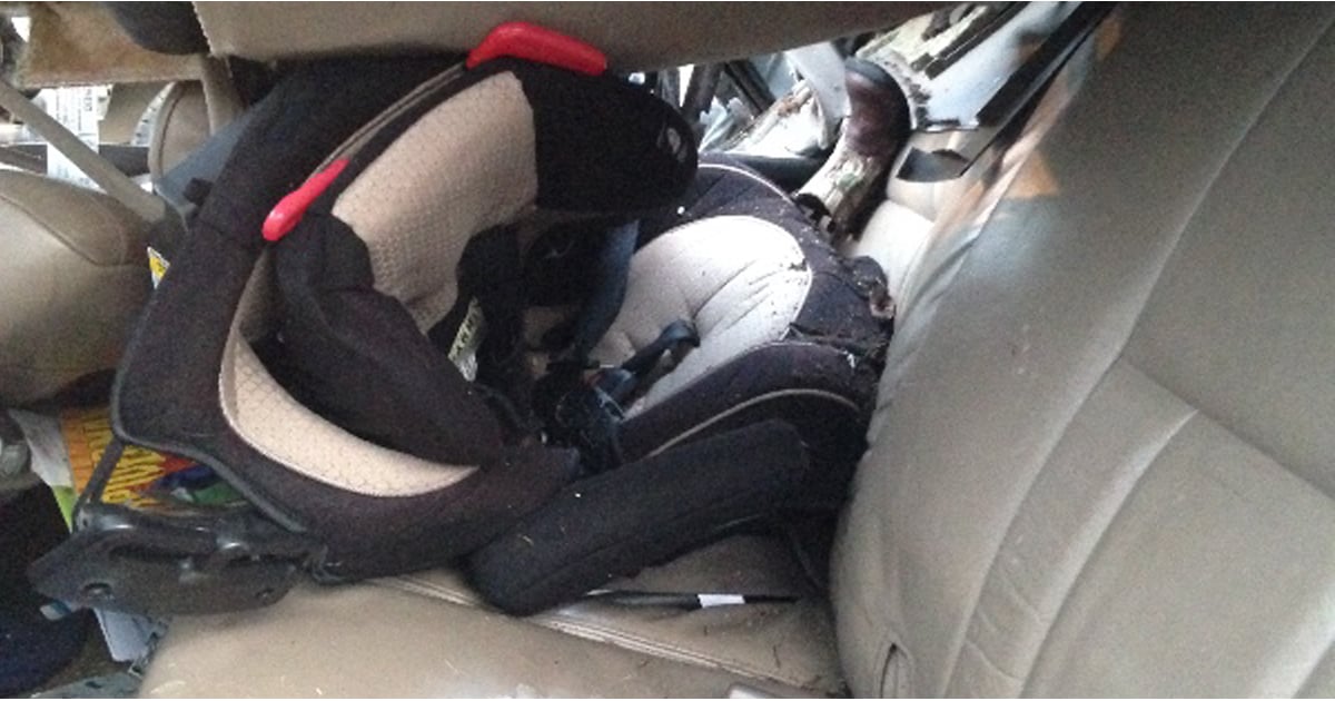 Toddler Survives Crash Due to Properly Installed Car Seat POPSUGAR Moms
