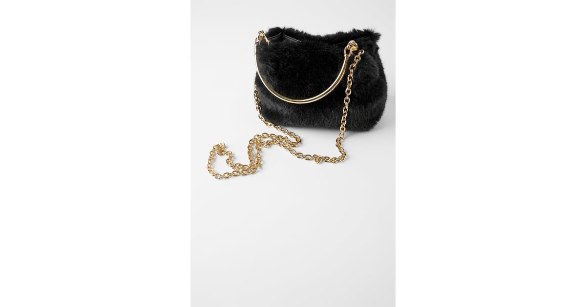Zara Faux Fur Mini Crossbody Bag Cheap Holiday Party Dresses for