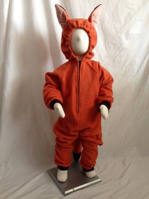 Child's Orange Fox Costume