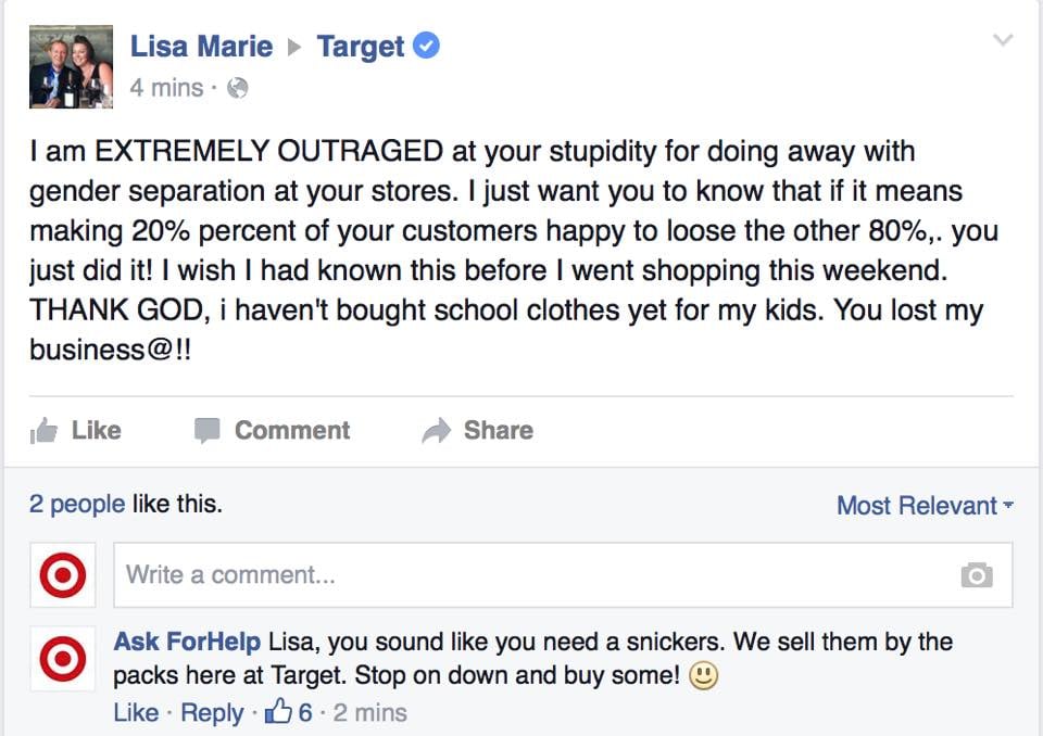 Comments About Target's Nongendered Toys