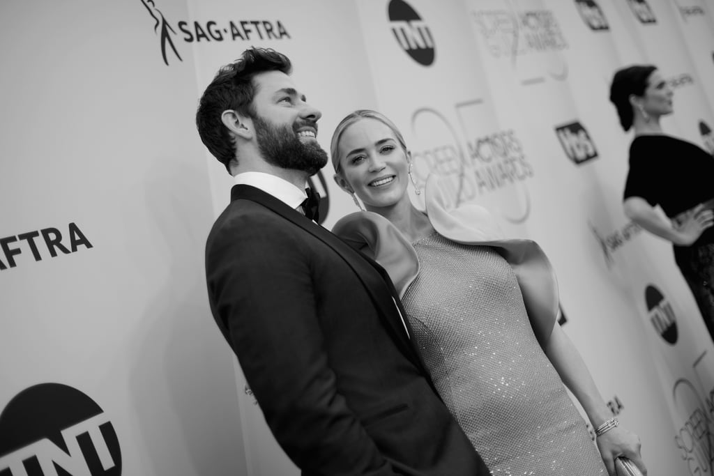 Emily Blunt and John Krasinski at the 2019 SAG Awards