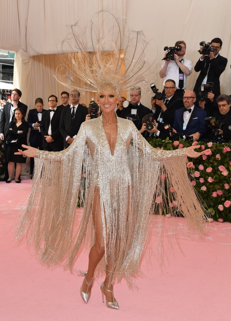 Celine Dion Oscar de la Renta Dress at the 2019 Met Gala