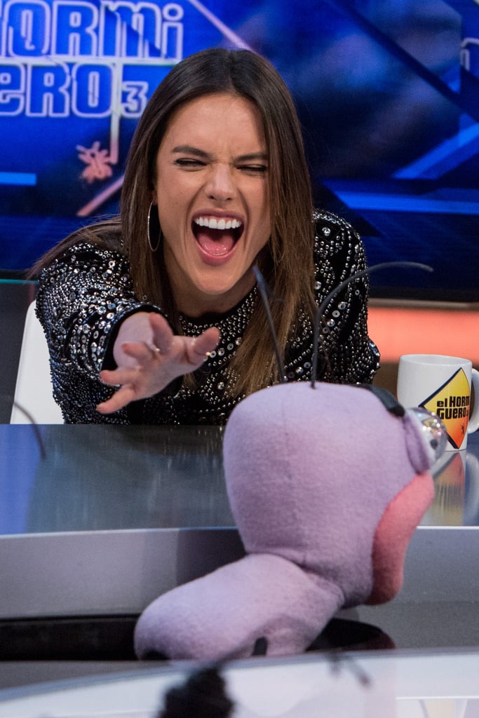 Alessandra Ambrosio on El Hormiguero April 2016