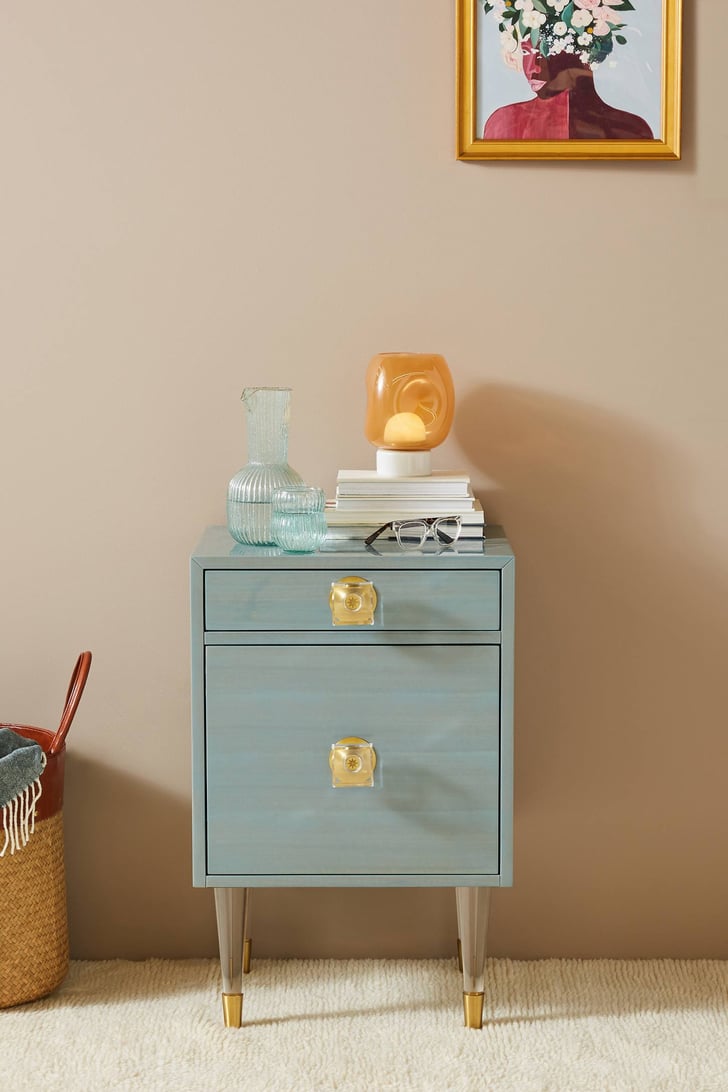 Lacquered Regency Nightstand Anthropologie Spring Home Collection