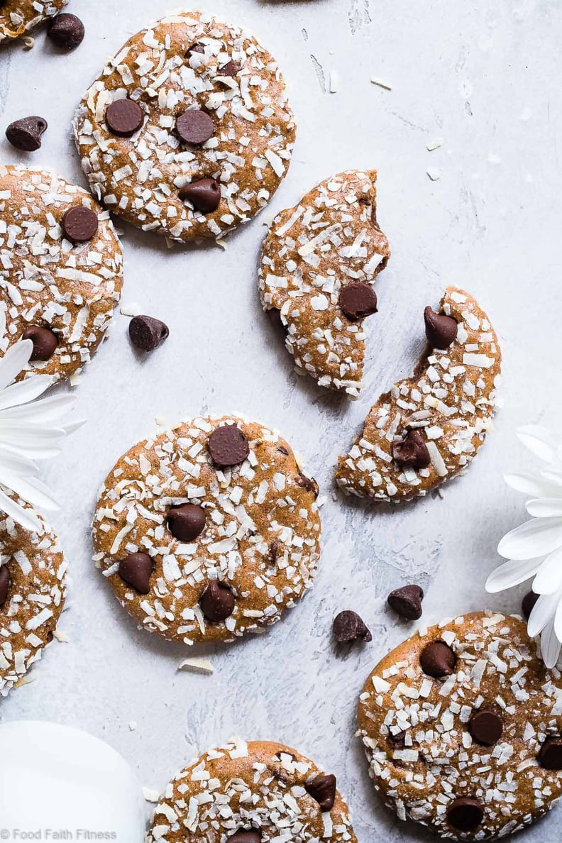 Coconut Protein Cookies With Almond Butter