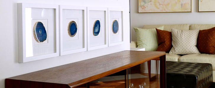 DIY Agate Wall Art