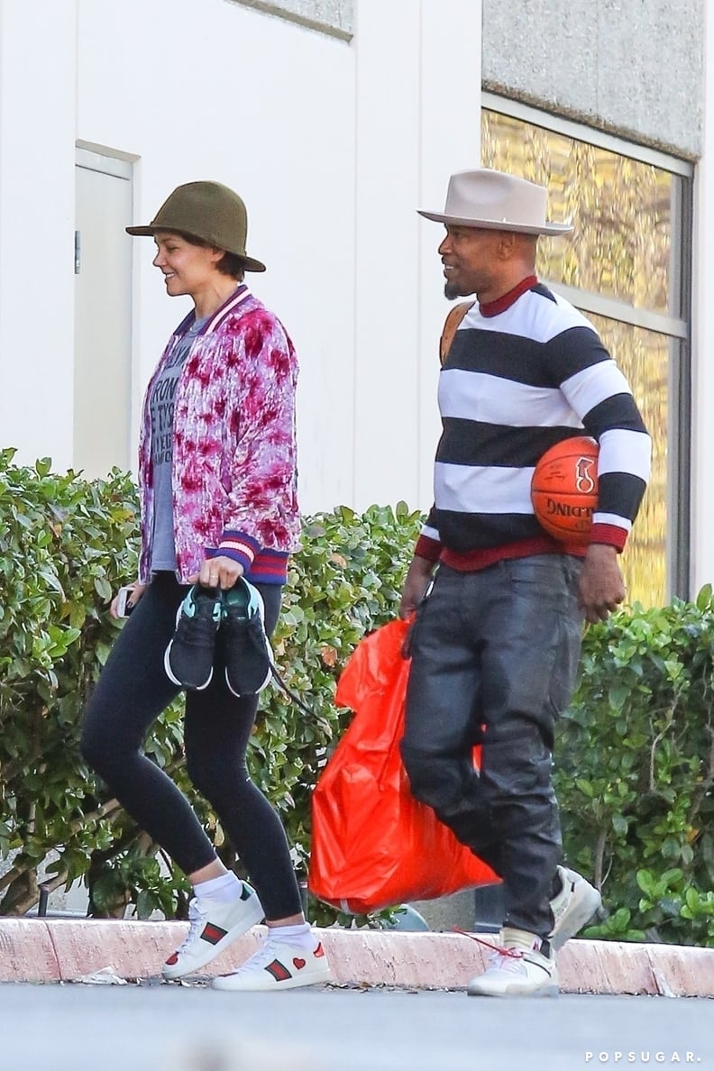 Jamie Foxx and Katie Holmes on Valentine’s Day 2018 | POPSUGAR Celebrity