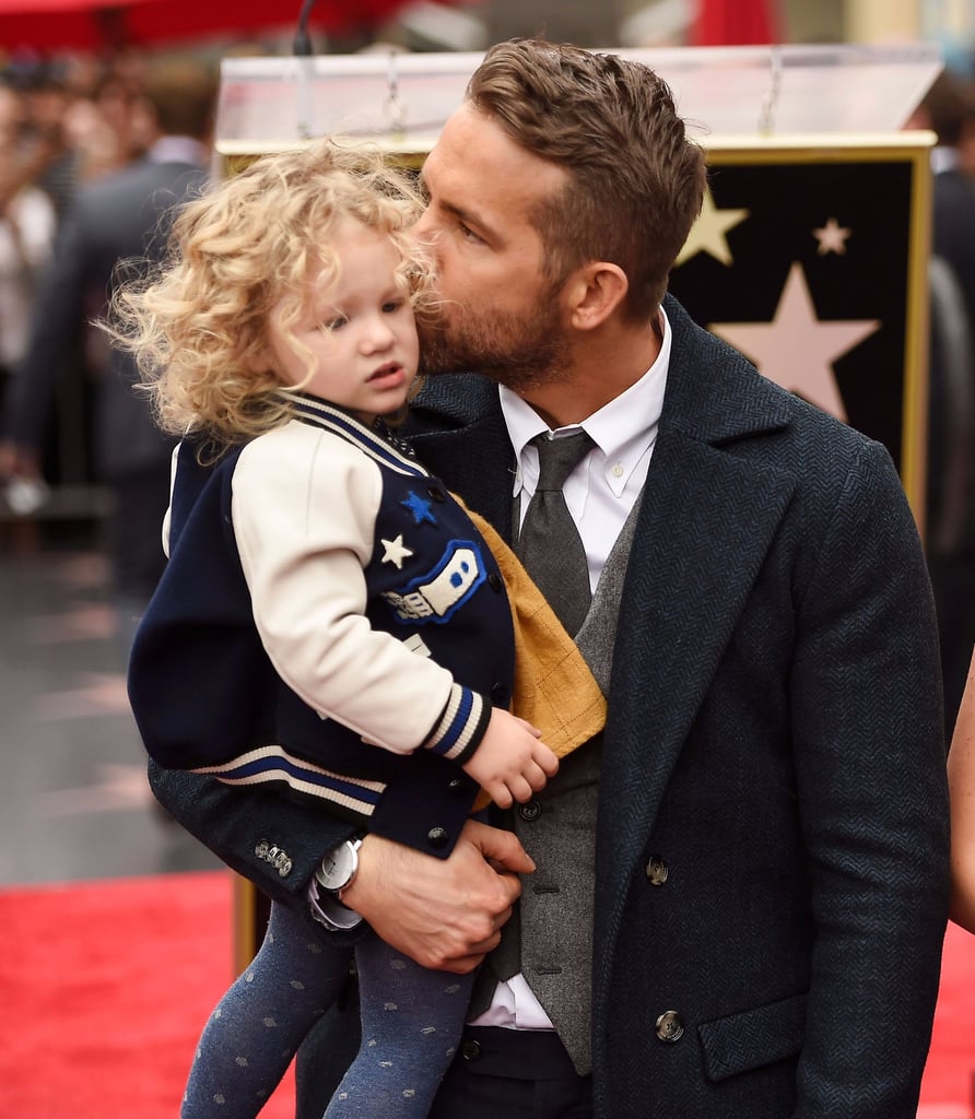 Cute Pictures of Ryan Reynolds With His Kids December 2016