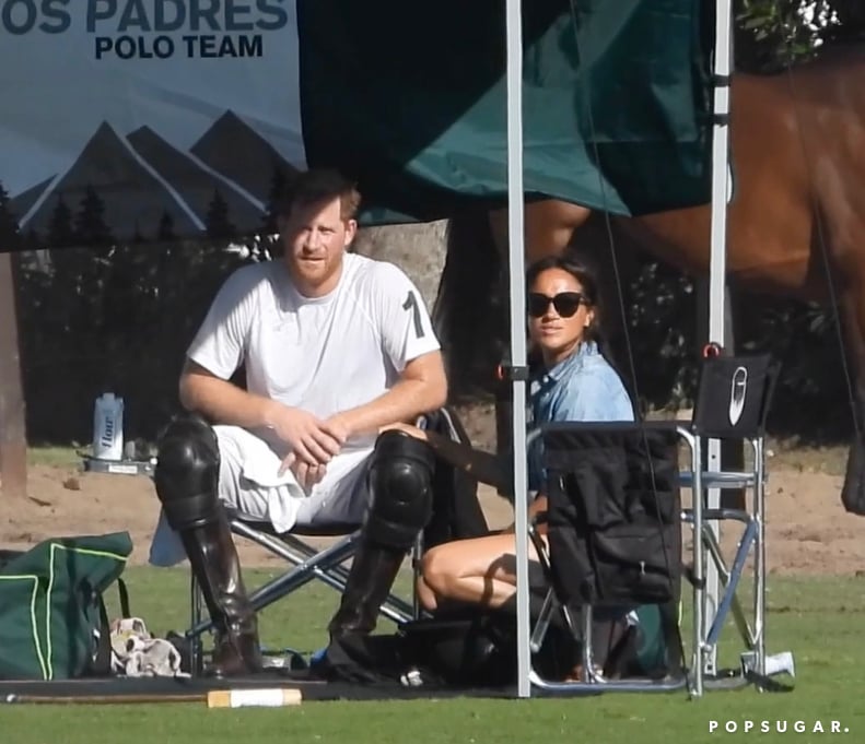 Meghan Markle Consoles Prince Harry After Polo Match Loss