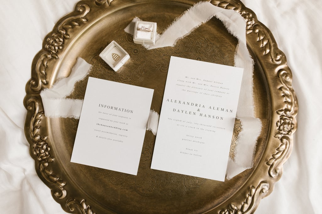 Minimalist Michigan Wedding