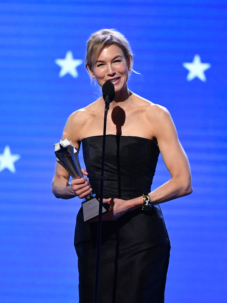 Renée Zellweger at the 2020 Critics' Choice Awards