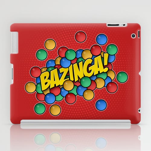 Protect your iPad with this rockin' Bazinga case ($60) reminiscent of one of the show's most recognized scenes.