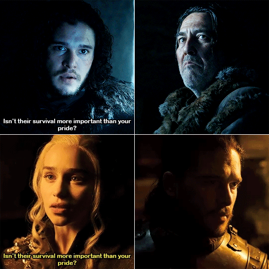 Daenerys Targaryen And Jon Snow Quotes On Game Of Thrones Popsugar Entertainment