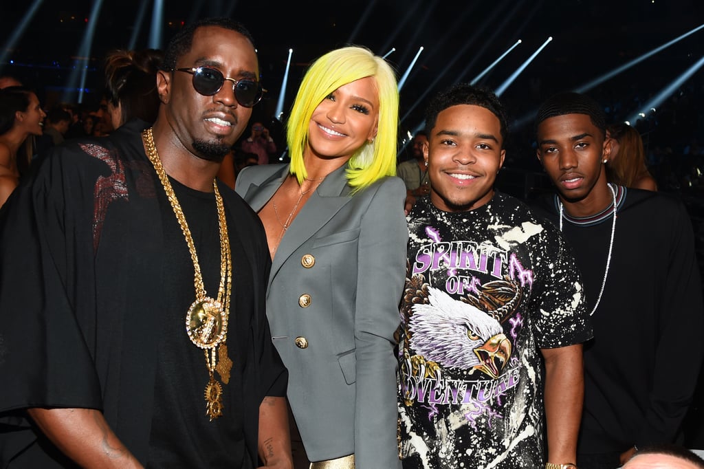 Pictured: Diddy, Cassie, Christian Combs, and Justin Combs