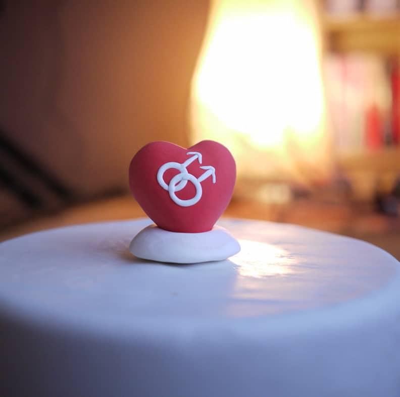 Same-Sex Wedding Cake Toppers | POPSUGAR Food