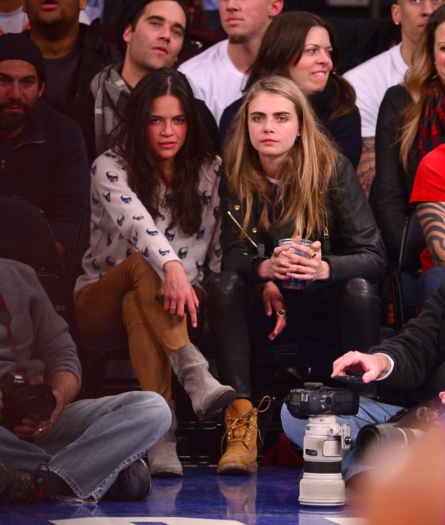 Cara Delevingne and Michelle Rodriguez (December 2013-May 2014)