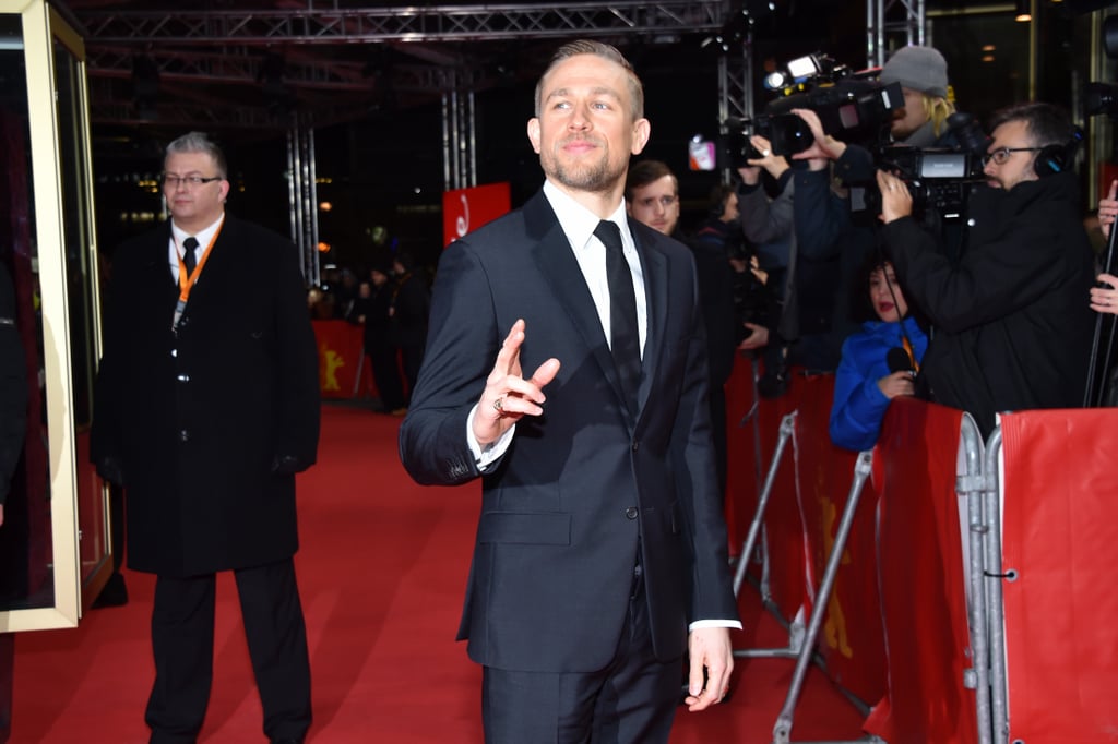 Robert Pattinson and Charlie Hunnam at Lost City of Z Berlin