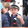 Prince George Showing Off His Toothless Grin in a Sailor's Hat Is Almost Too Cute to Handle