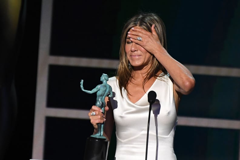 Photos of Jennifer Aniston's SAG Awards Speech