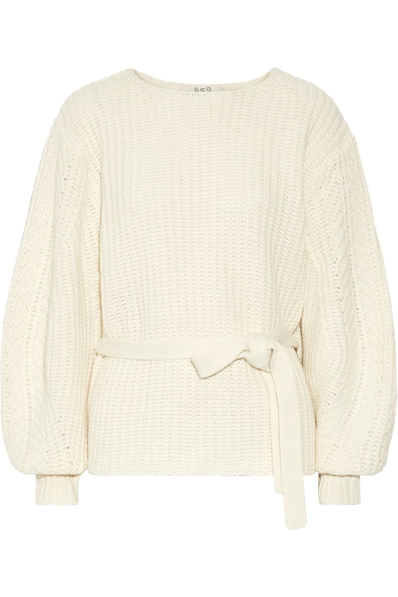Sea Cable-Knit Sweater