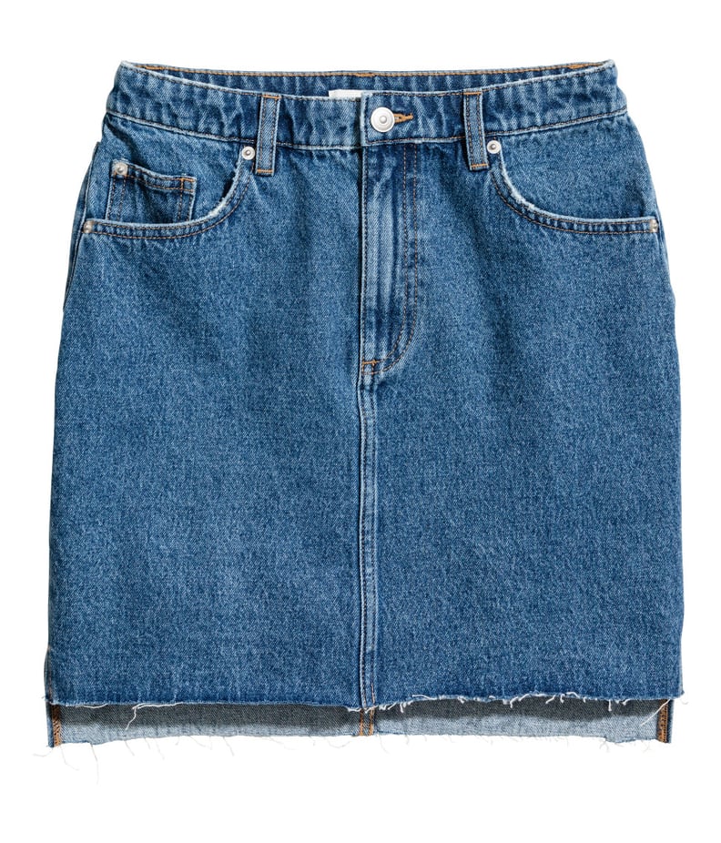 Best Denim Skirts | POPSUGAR Fashion