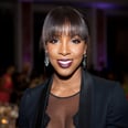 Kelly Rowland's Black Dress Has the Most Unique Chest Cutouts