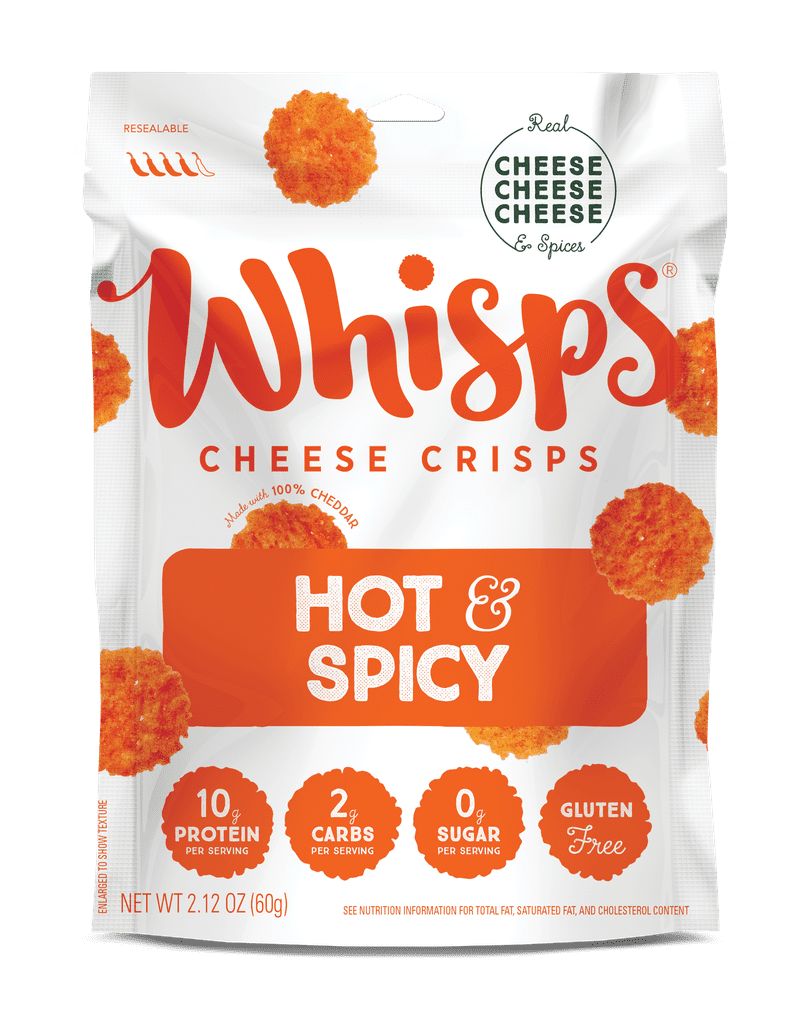 Whisps Hot & Spicy Cheese Crisps