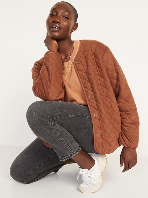 old navy quilted coat