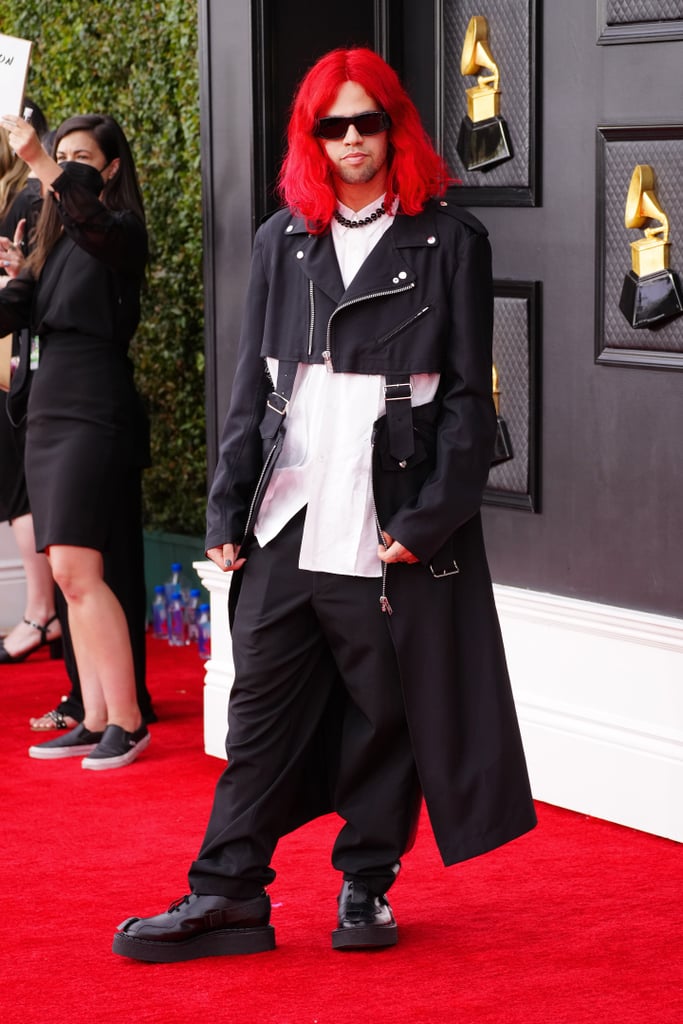 Omar Fedi's Red Hair Color at the Grammys