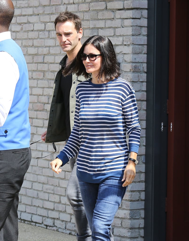 Johnny McDaid and Courteney Cox
