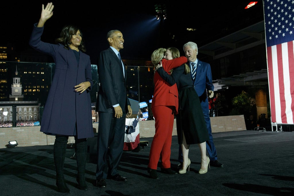 Obamas Campaign For Hillary Clinton in Philadelphia | Photos