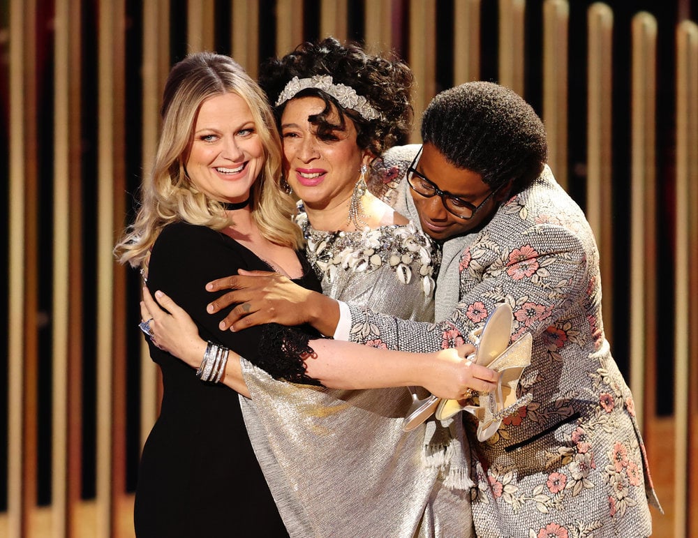 Amy Poehler, Maya Rudolph, and Kenan Thompson at the 2021 Golden Globes