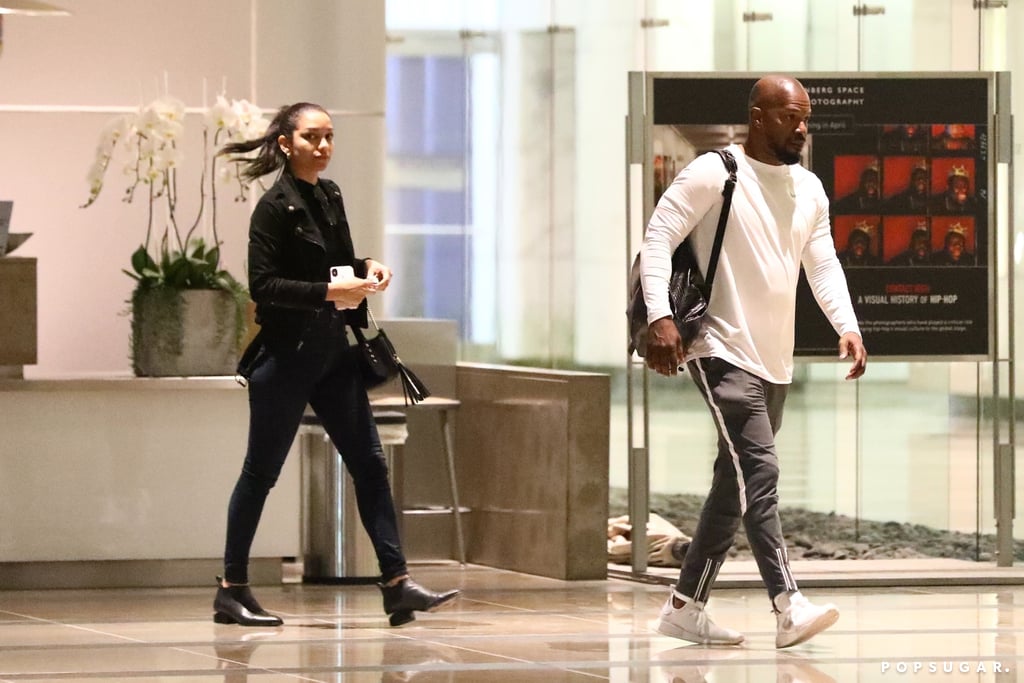 Katie Holmes With Corinne and Jamie Foxx in LA April 2019