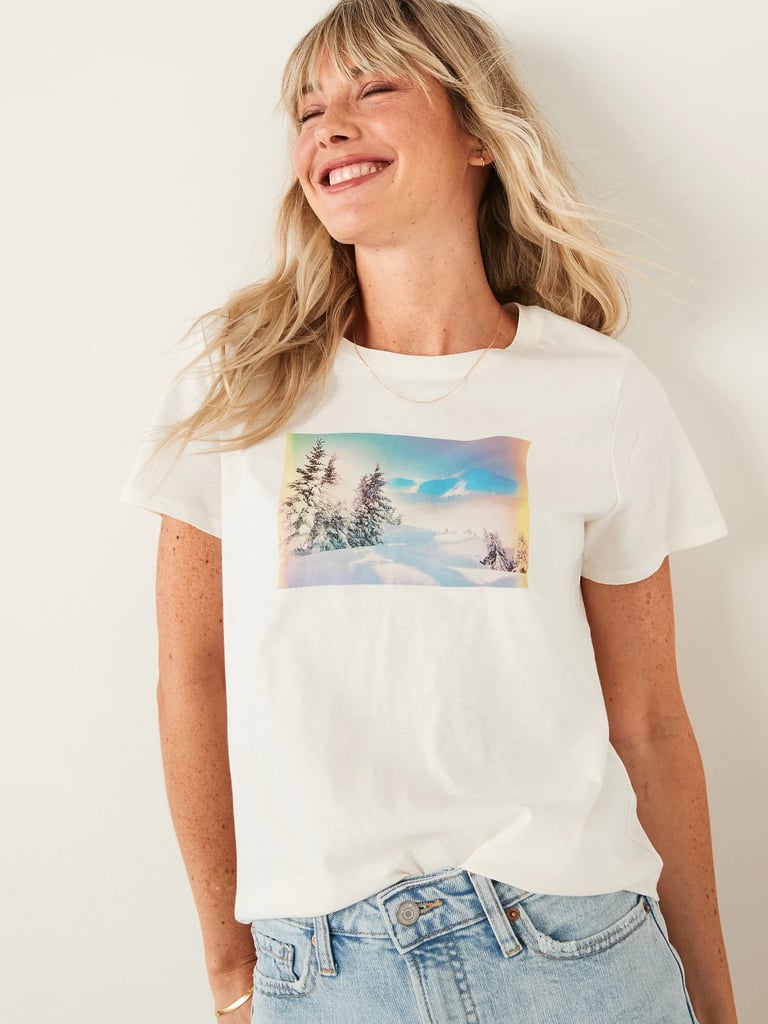 Winter Wonderland: Short-Sleeve Graphic EveryWear Tee