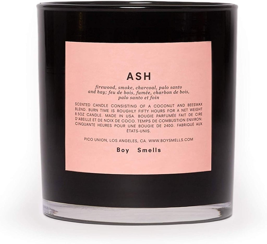 Boy Smells Ash Candle