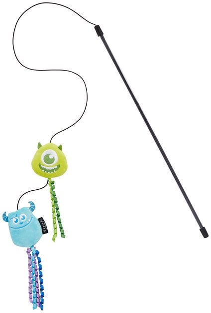 Pixar Mike Wazowski & Sulley Teaser Cat Toy with Catnip