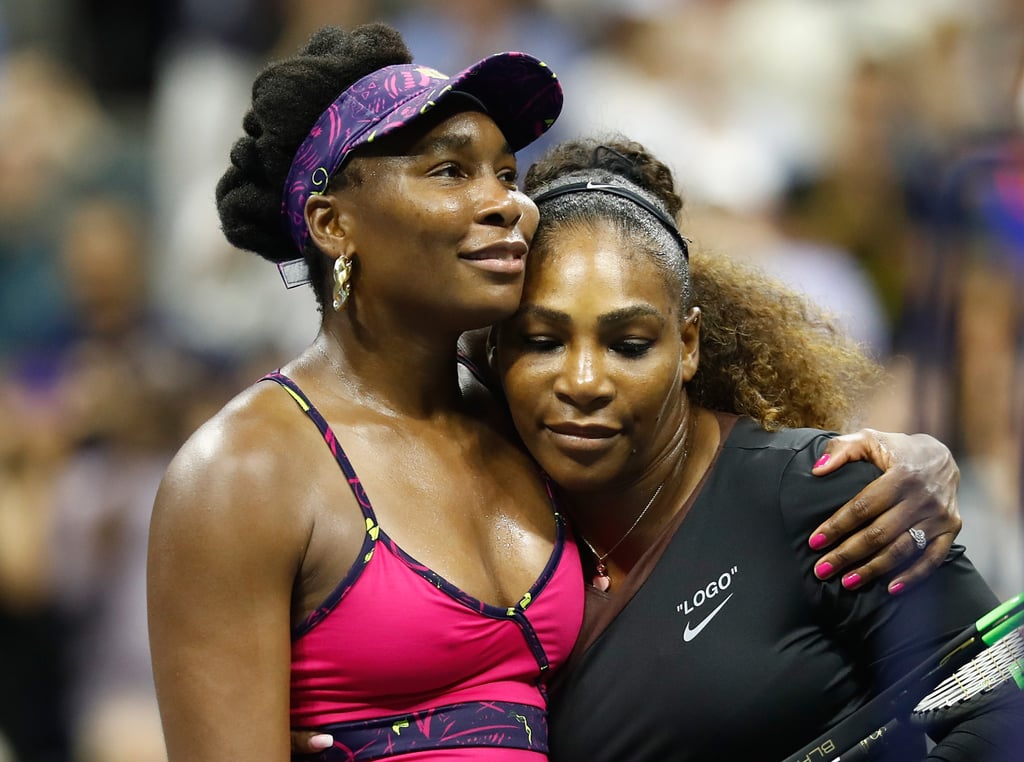 Serena and Venus Williams 2018 US Open Match Pictures