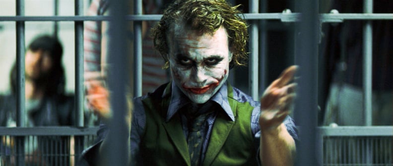 THE DARK KNIGHT, Heath Ledger as The Joker, 2008. Warner Bros./Courtesy Everett Collection
