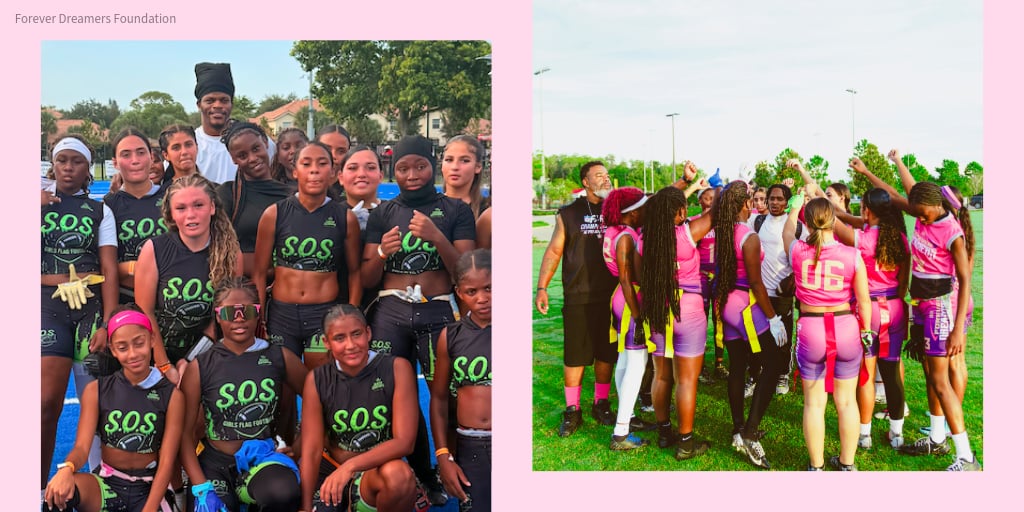 Your Favorite NFL Players Are Investing in Women's Flag Football