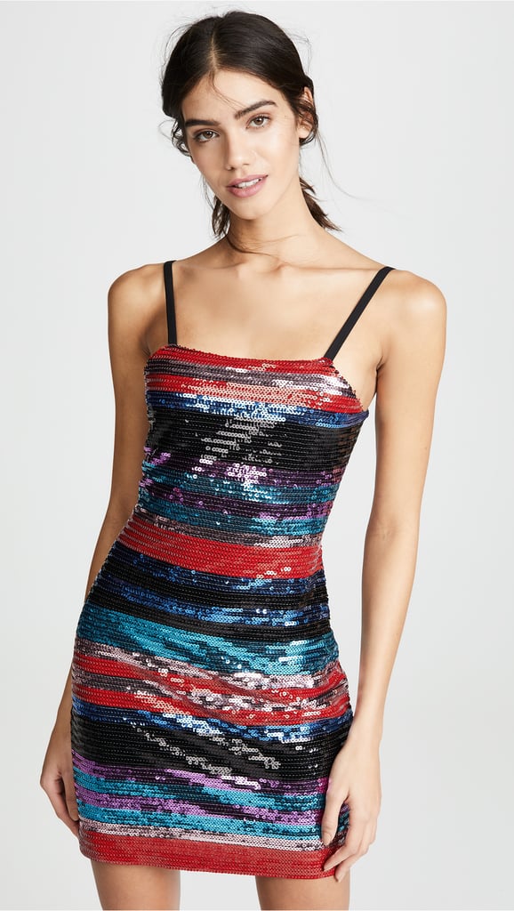 WAYF Manfi Stripe Sequin Dress | Last-Minute New Years Eve Dress ...