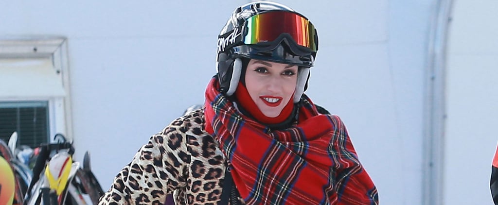 Gwen Stefani Skiing