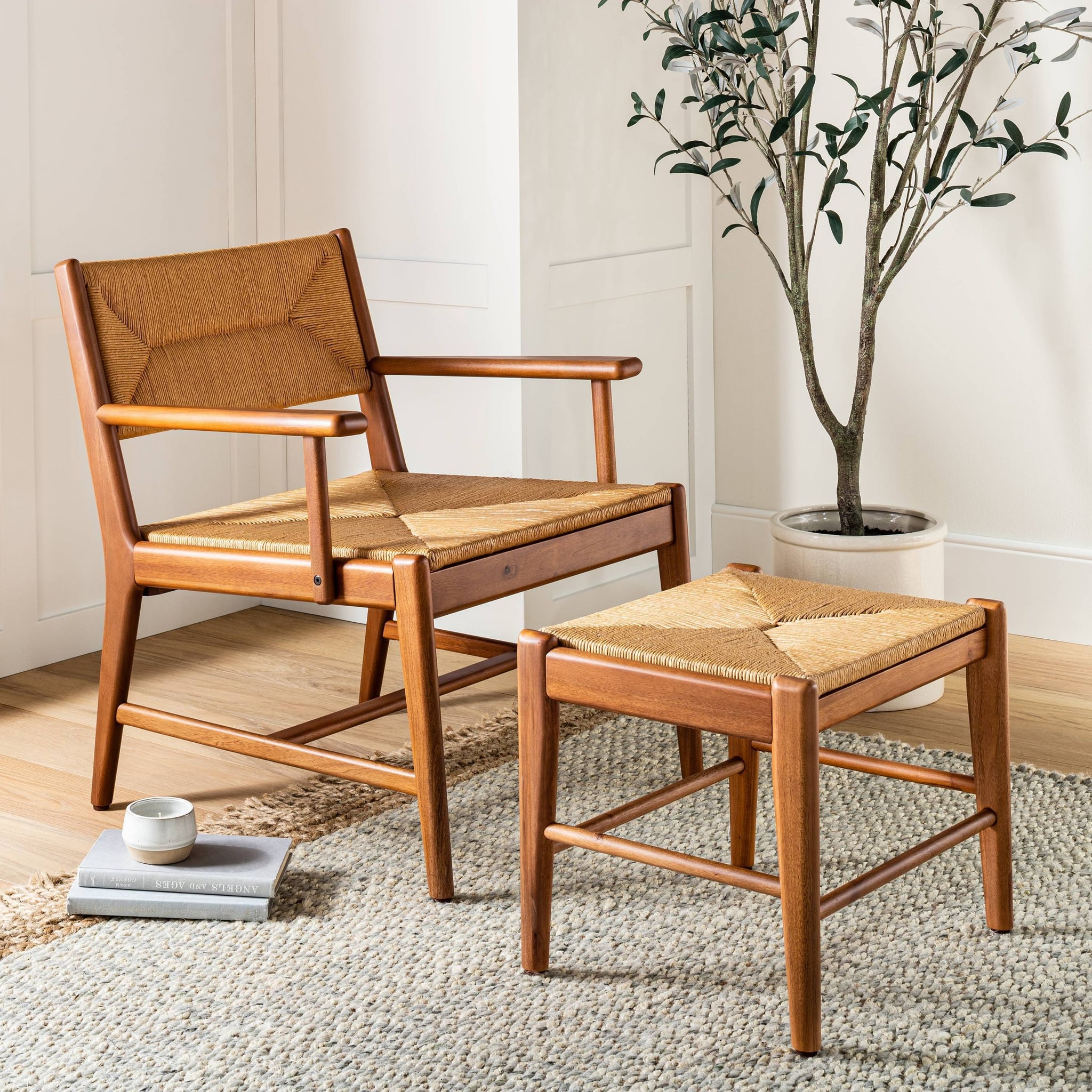Opalhouse woven sale accent chair