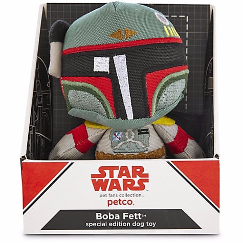 Limited Edition Star Wars Boba Fett Plush Dog Toy ($25)