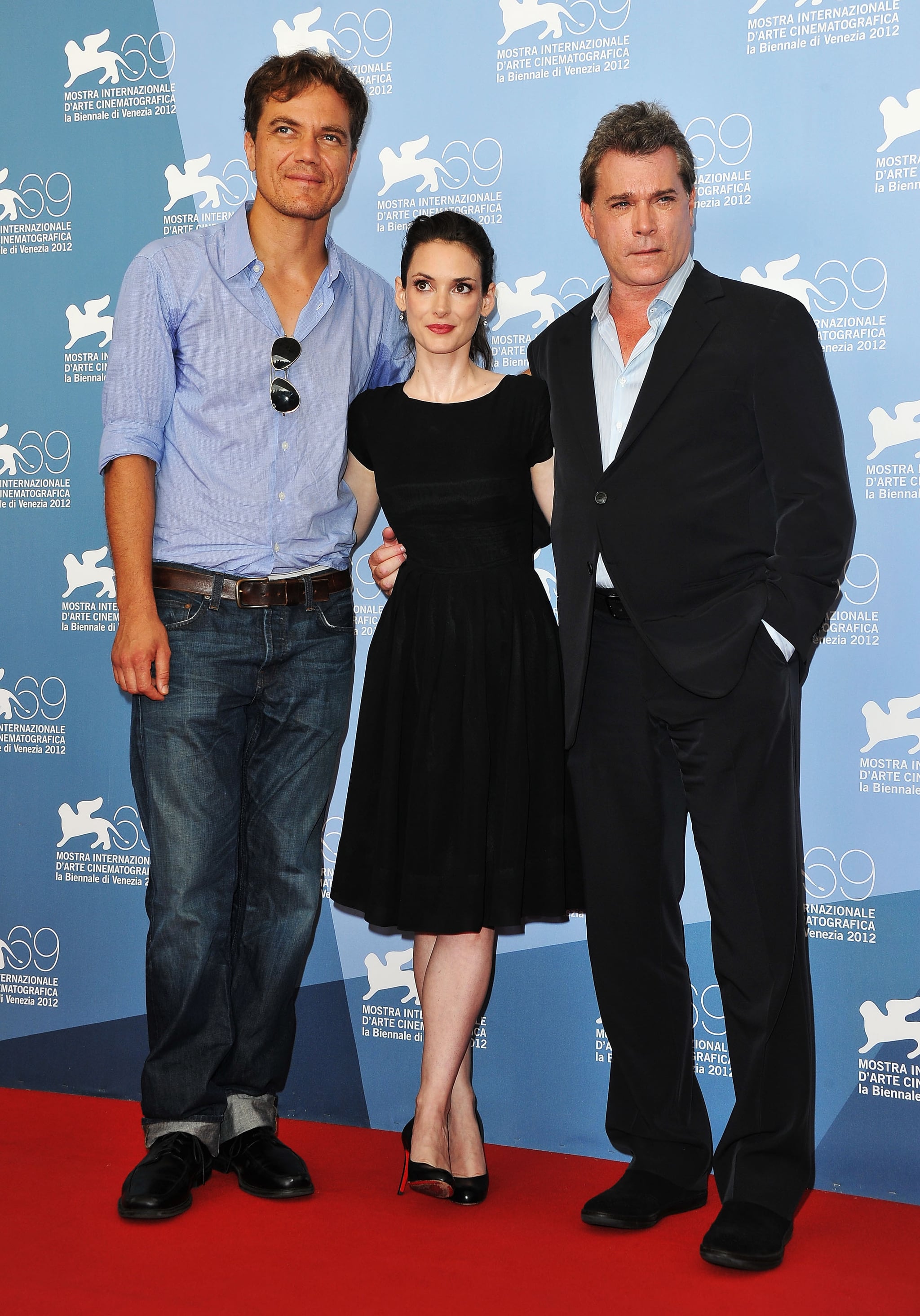 Winona Ryder Michael Shannon And Ray Liotta Posed Together At The All The Pictures From The 2012 Venice Film Festival Kate Hudson Naomi Watts Zac Efron Winona Ryder Popsugar