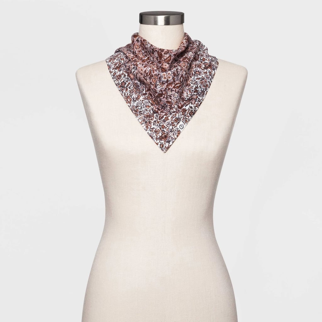 Women's Floral Print Bandana